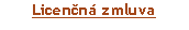 Blok textu: Licenn zmluva